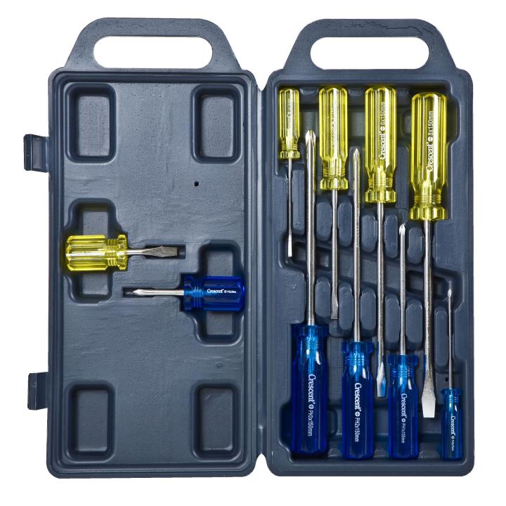 Screwdriver Set 10Pce 5 Phillips/ 5 Sloted - CSDSET10 Crescent