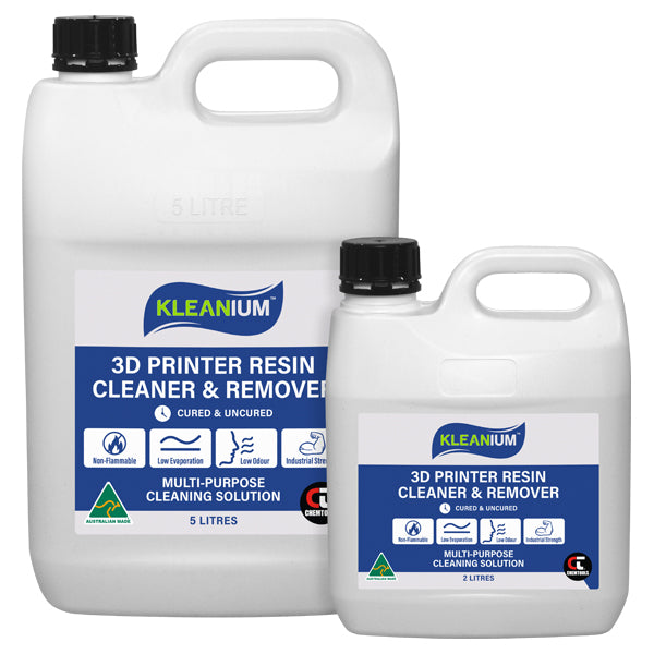Kleanium™ 3D Printer Resin Cleaner & Remover – 2L & 5L