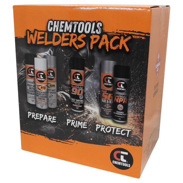 Chemtools Welders Pack 6 Piece Aerosol Kit CT-WPK-6