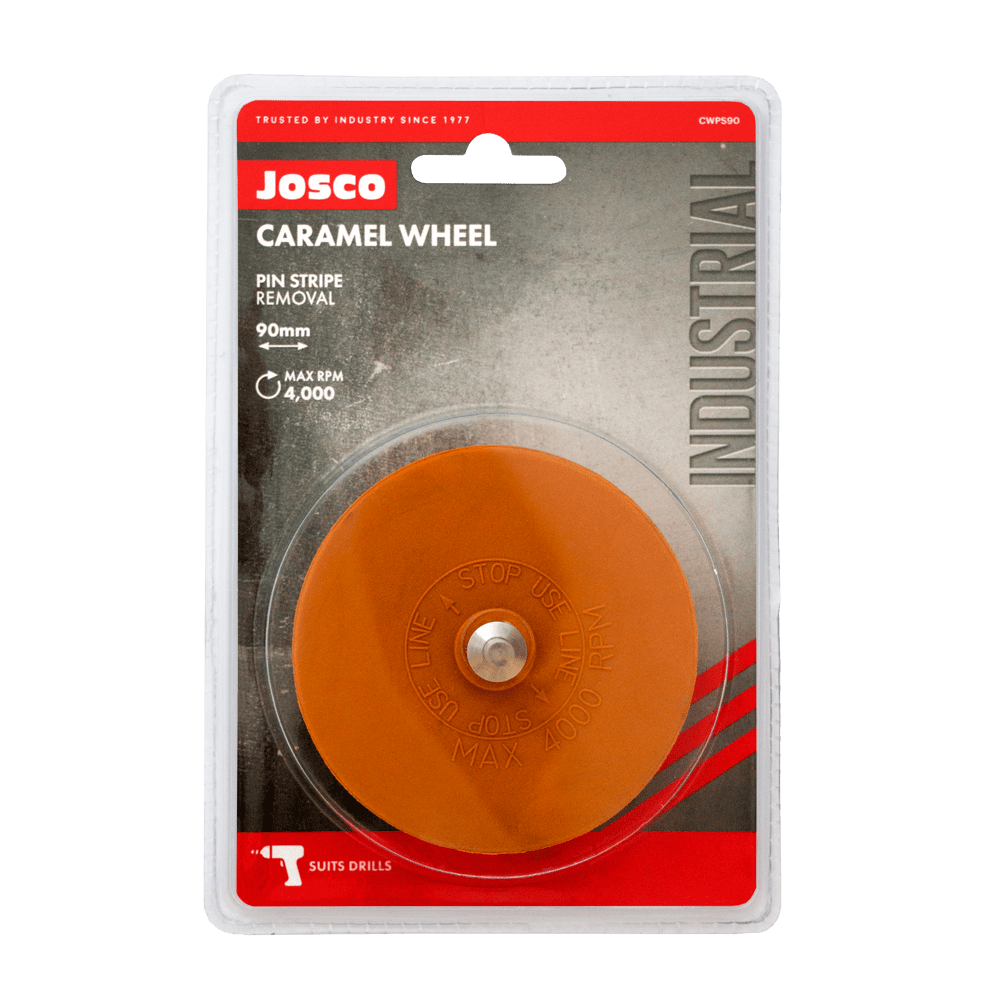 90mm Caramel Wheel Polishing Disc CWPS90 by Josco