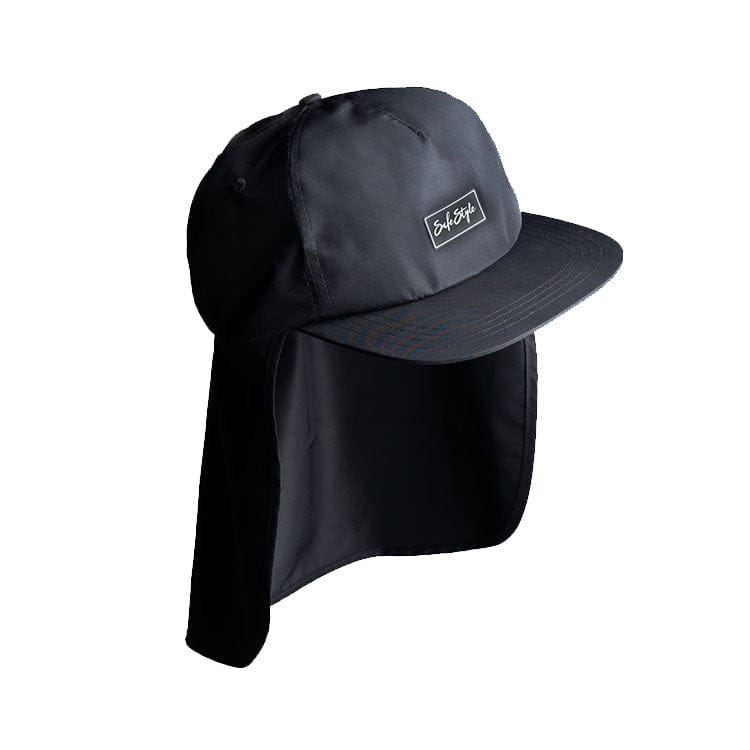 SafeStyle Worksite To Weekend Flap Cap Black