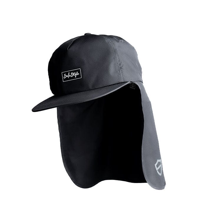 SafeStyle Worksite To Weekend Flap Cap Black