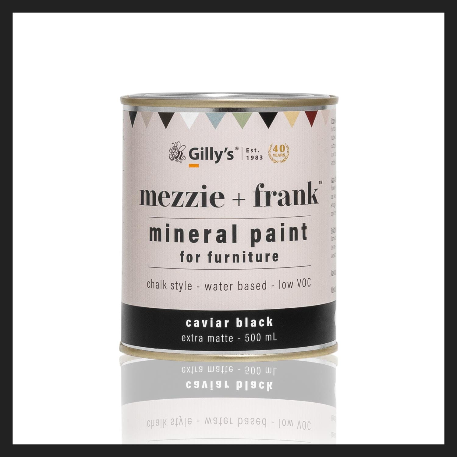 Mezzie + Frank Chalk Style Mineral Paint by Gilly's