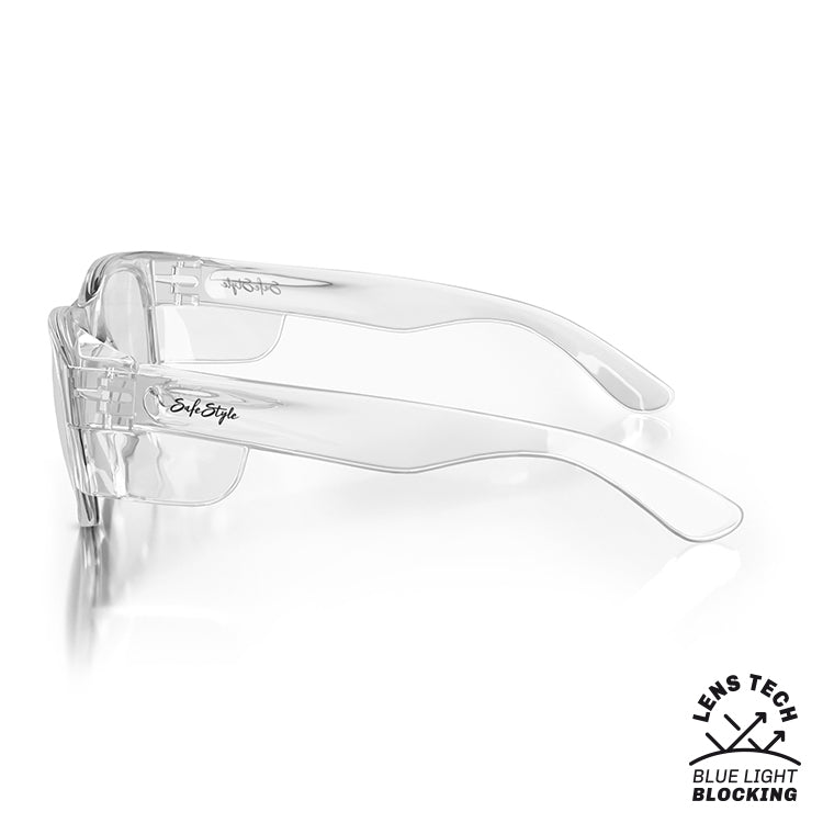 SafeStyle Classics Clear Frame Blue Light Lens