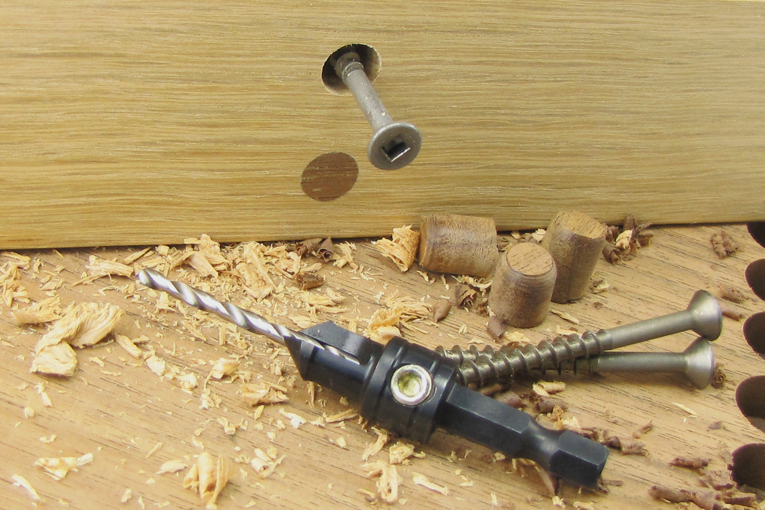 Snappy Tools Countersink Drill Bit Set - HSS Twist Drill 40030