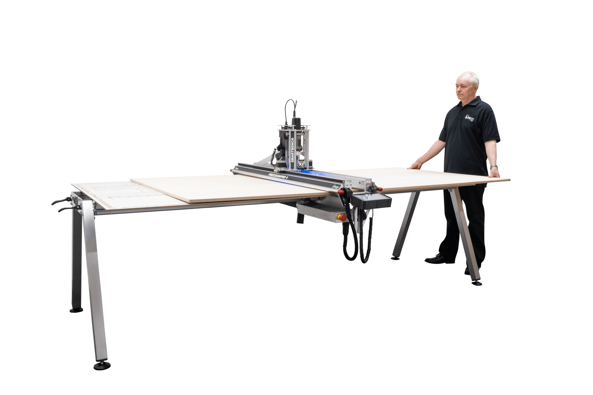 CNC Smartbench 1.3 Precision Pro + Router 21330 by Yeti