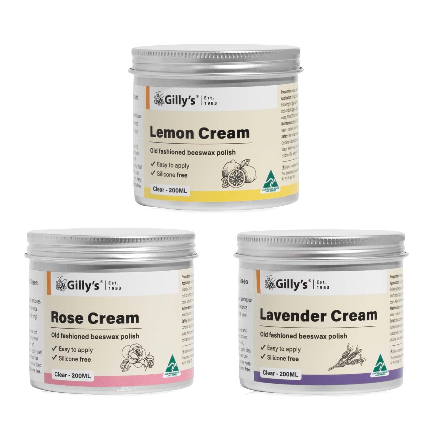 Cream Polish by Gilly's
