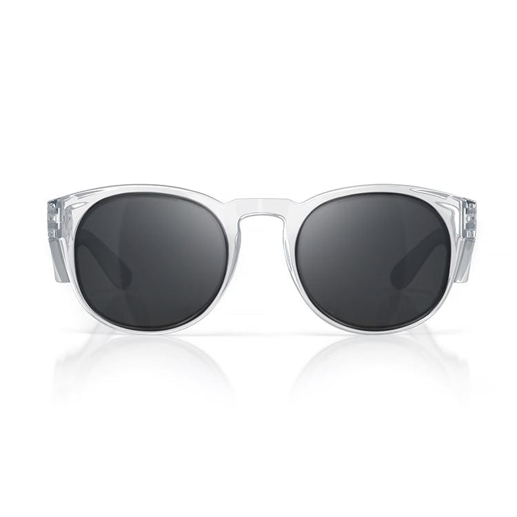 SafeStyle Cruisers Clear Frame Polarised Lens