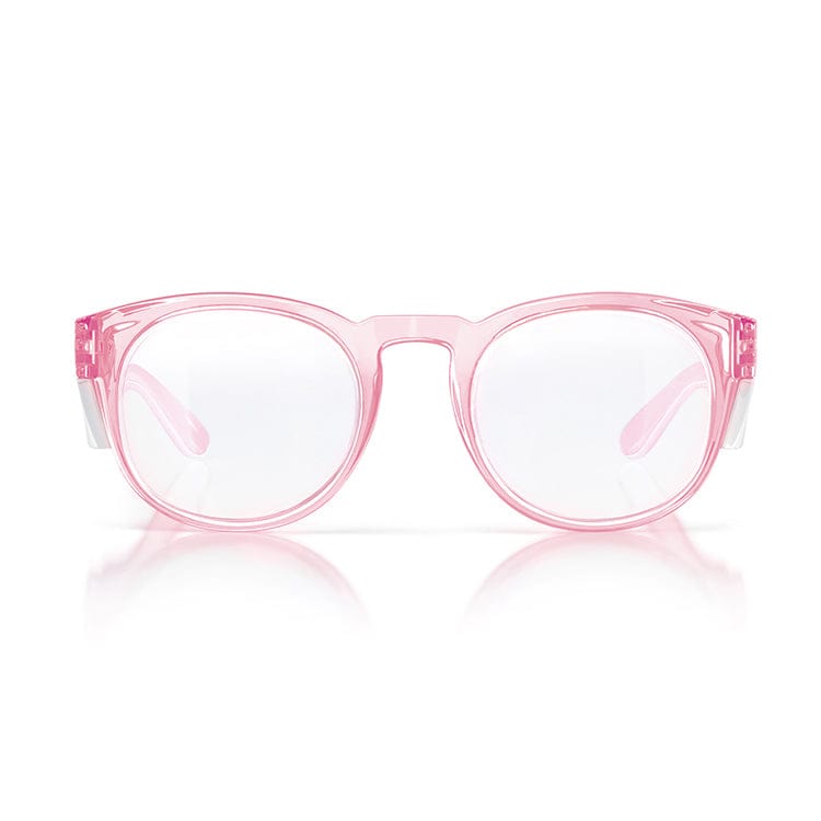 SafeStyle Cruisers Pink Frame Clear Lens