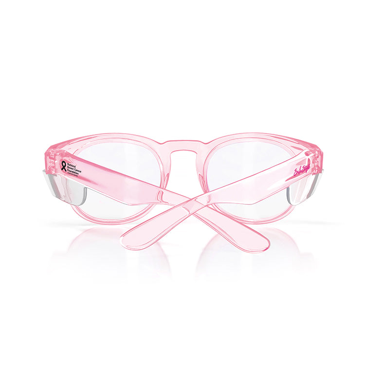 SafeStyle Cruisers Pink Frame Clear Lens
