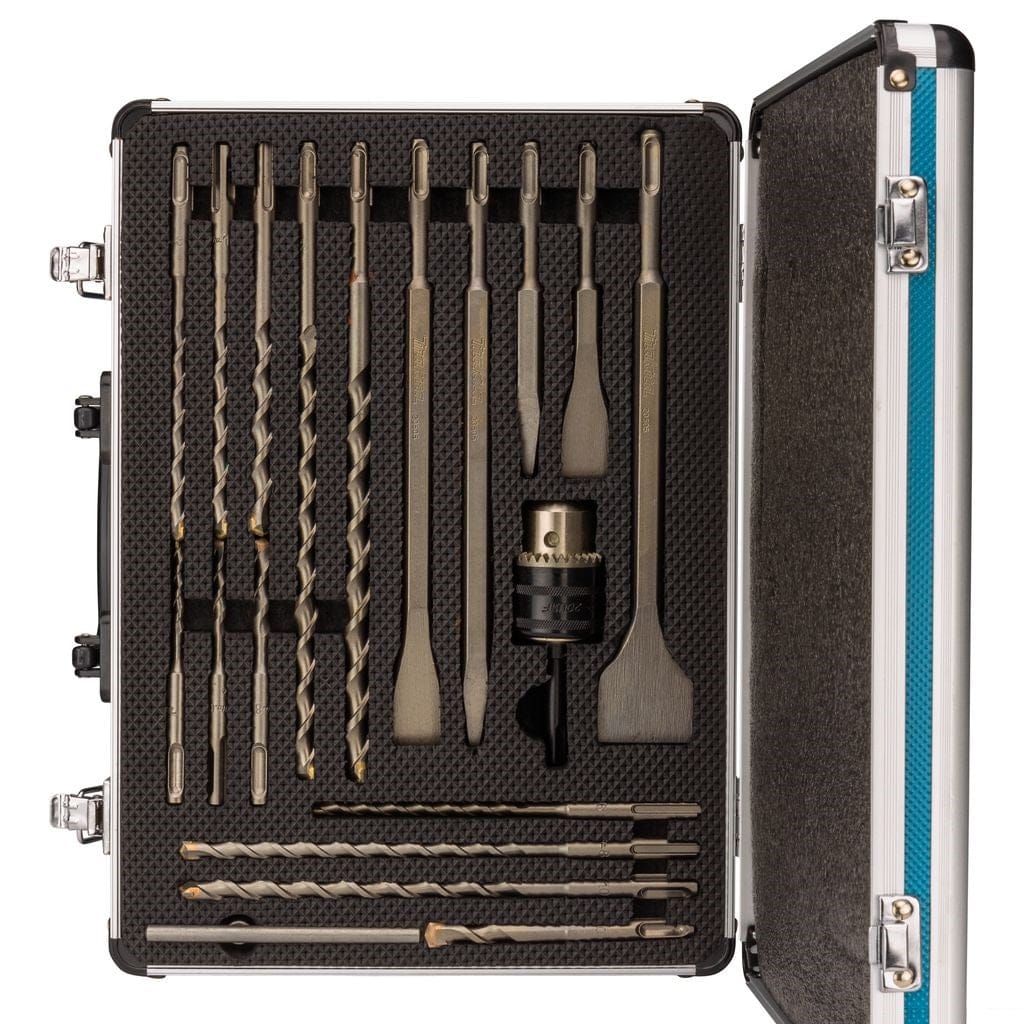 Makita 18Pce Assorted SDS Plus Drill Bit & Chisel Set D-71196