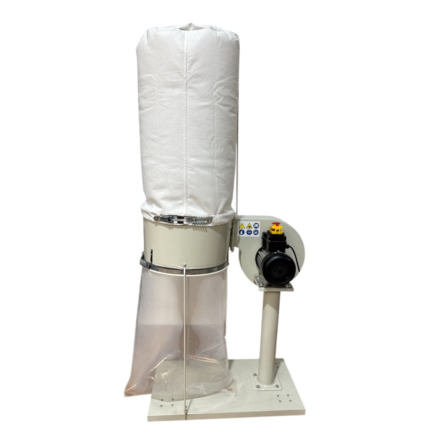 Oltre Dust Collector 240V 1HP 1 x Filter Element (1 Top + 1 Bottom Bag) 500CFM OT-DC-750