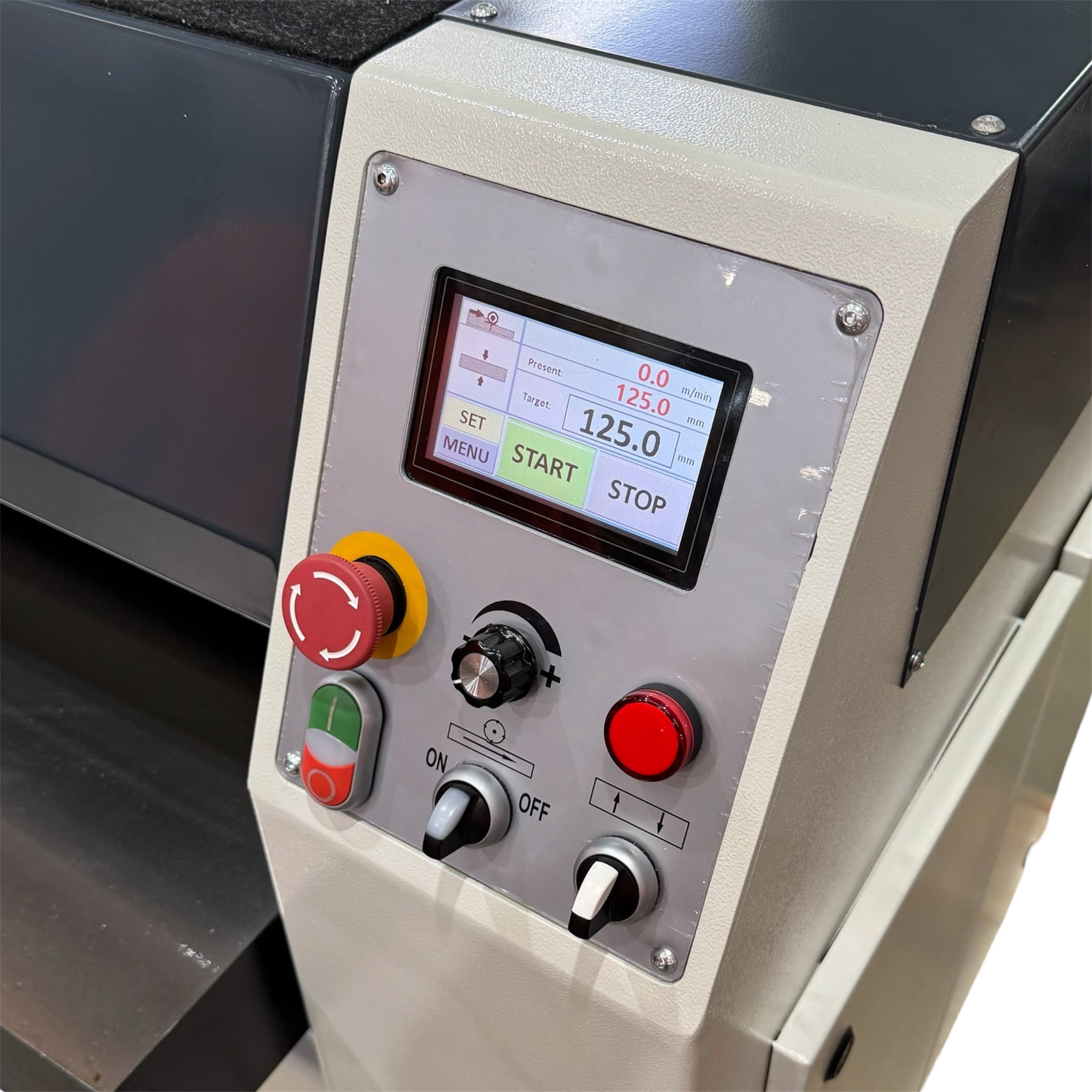 Woodfast 630mm (25") Industrial Thicknesser with Spiral Head Cutter Block 10HP 415V TH630B