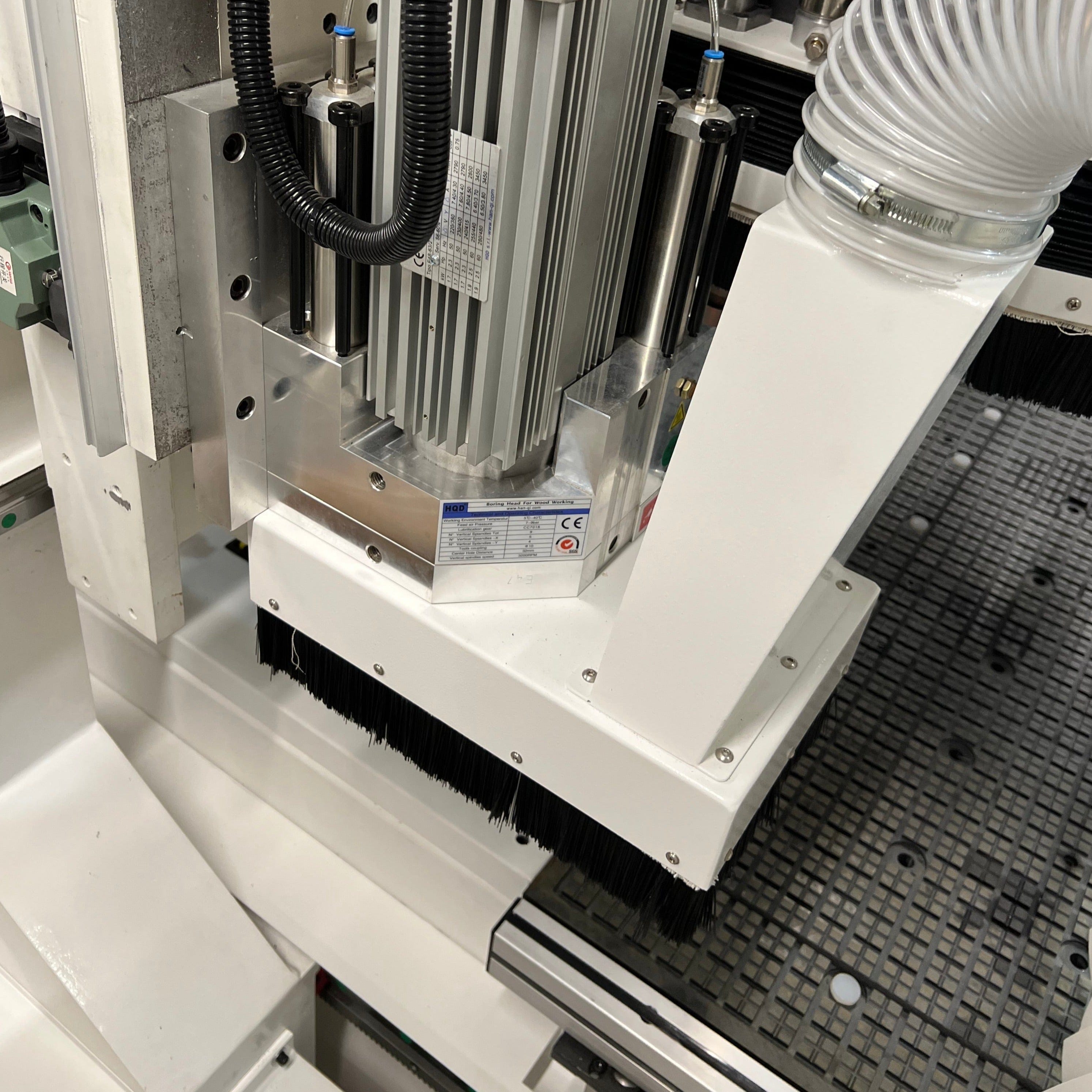 1300mm x 2500mm CNC Router with Auto Tool Change Spindle with 12 Tool Rotary Carousel + Vacuum Table (with 9.5KW Pump) TOPAZ TCVA30-1325 by Toughcut