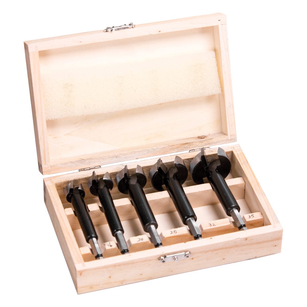 Carbitool 5Pce TCT Metric Forstner Bit Set FB-5KIT TCT Metric