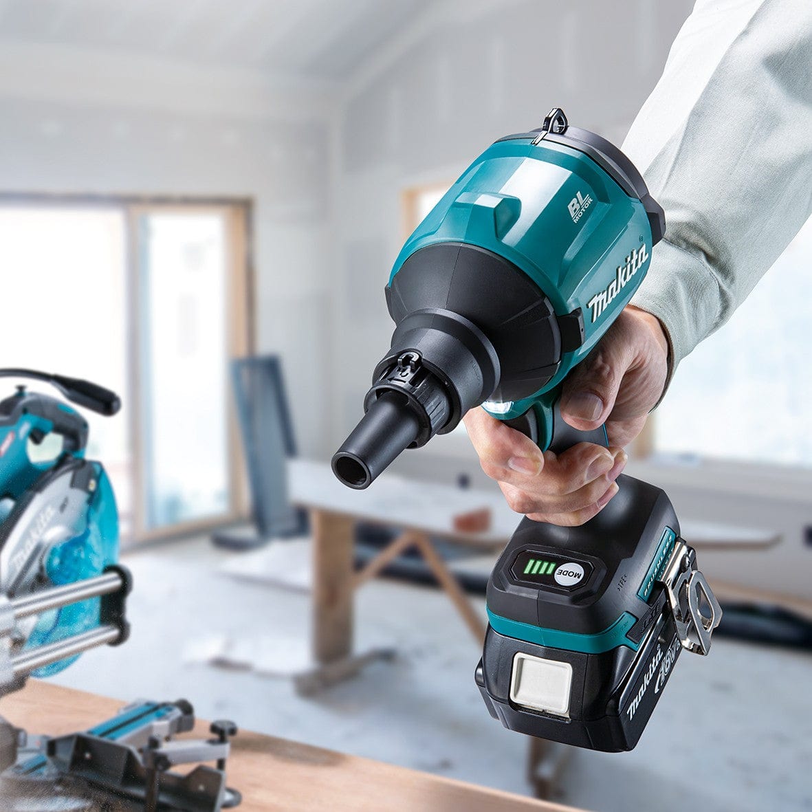 18V Brushless Dust Blower Bare (Tool Only) DAS180Z by Makita