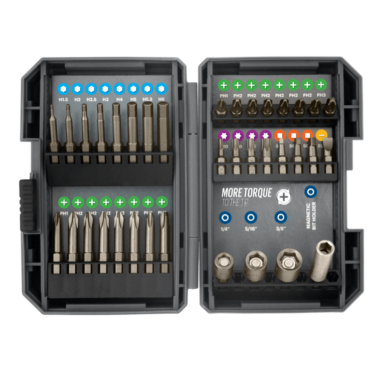 Screwdriver Bit Set, 36Pce Metric Hex - DB905 by Durum