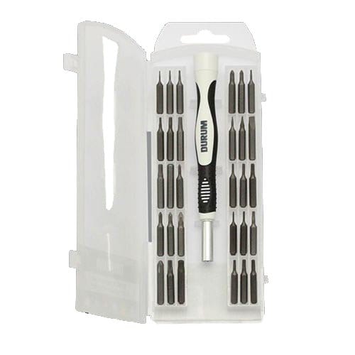 Screwdriver Bit Set, 31Pce Precision -DB924 by Durum