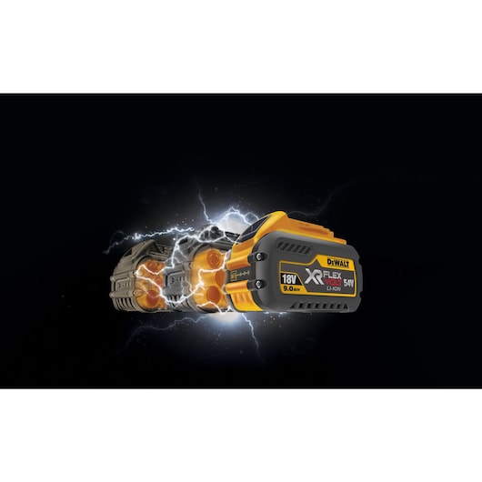 Dewalt 18V / 54V 9.0Ah XR Flexvolt Li-Ion Battery DCB547-XE