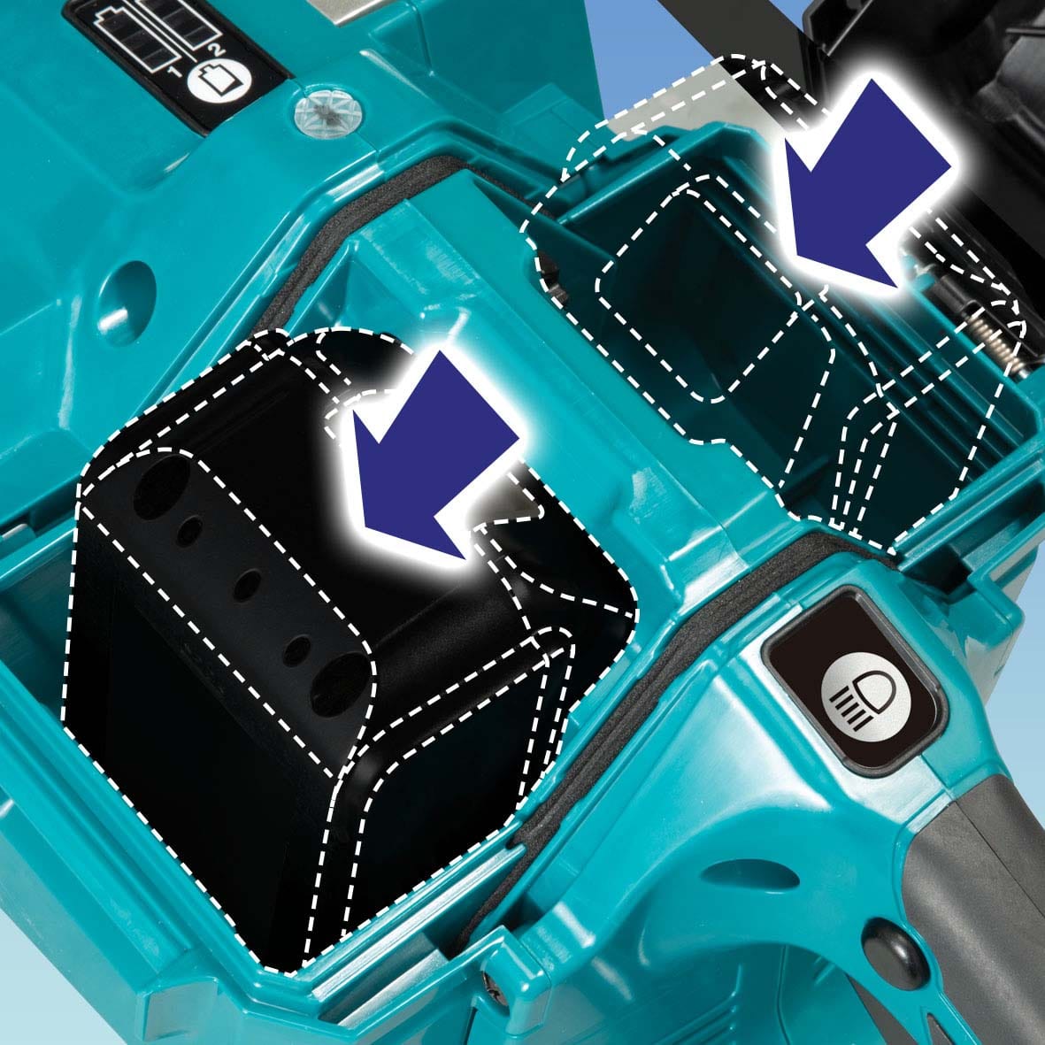36V (18V x 2) 6.0Ah Brushless 230mm (9") Powercut Kit DCE090PG2 by Makita