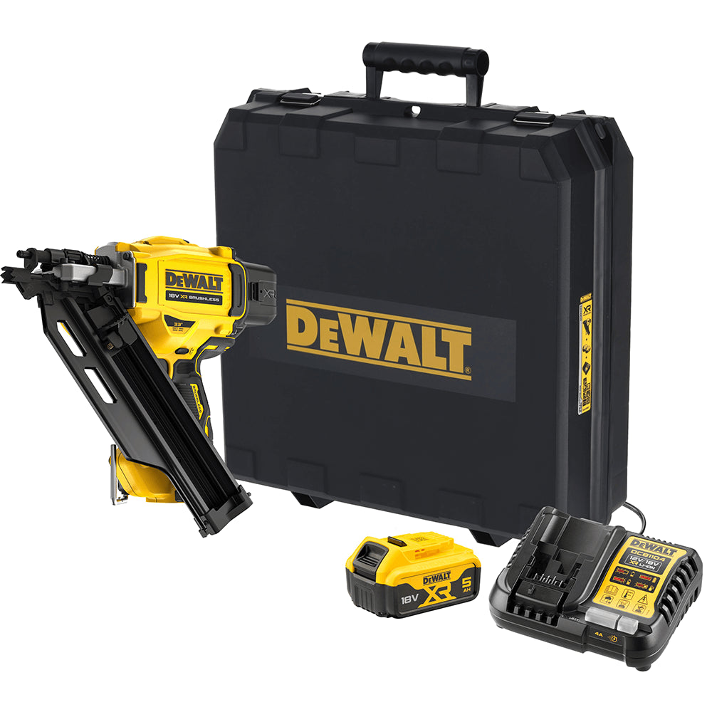 Dewalt 18V 5.0AH XR Framing Nailer Kit DCN930P1-XE