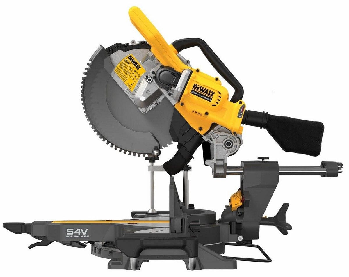 DeWalt 305mm (12") 54V Flexvolt Brushless Sliding Mitre Saw Bare (Tool Only) DCS781N-XE