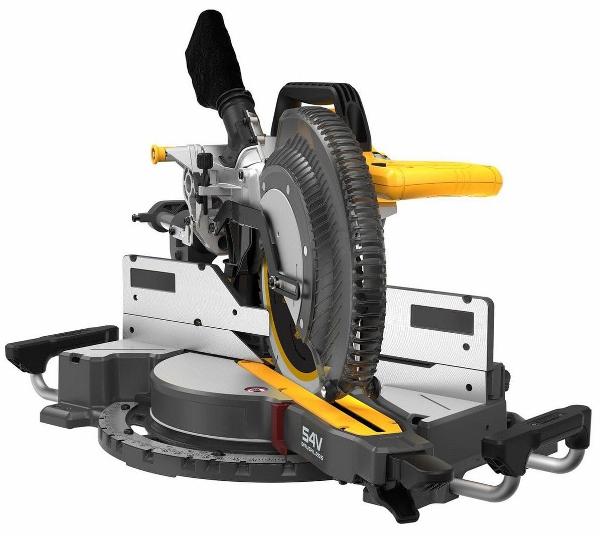 DeWalt 305mm (12") 54V Flexvolt Brushless Sliding Mitre Saw Bare (Tool Only) DCS781N-XE