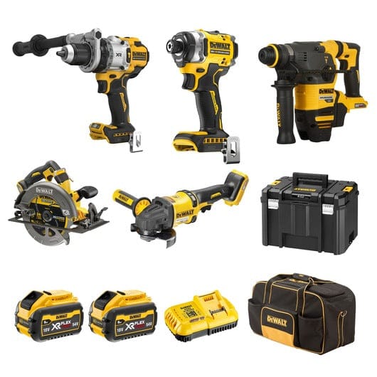 Dewalt 18V XR 9.0Ah 5Pce Kit DCZ503X2-XE