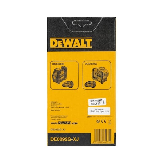 Green Line Laser Detector 50m DE0892G-XJ by Dewalt