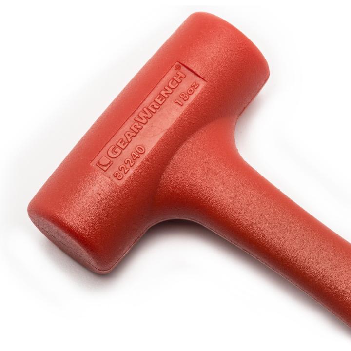 16oz. (0.4kg) Dead Blow Hammer with Polyurethane Head 82240 by GEARWRENCH