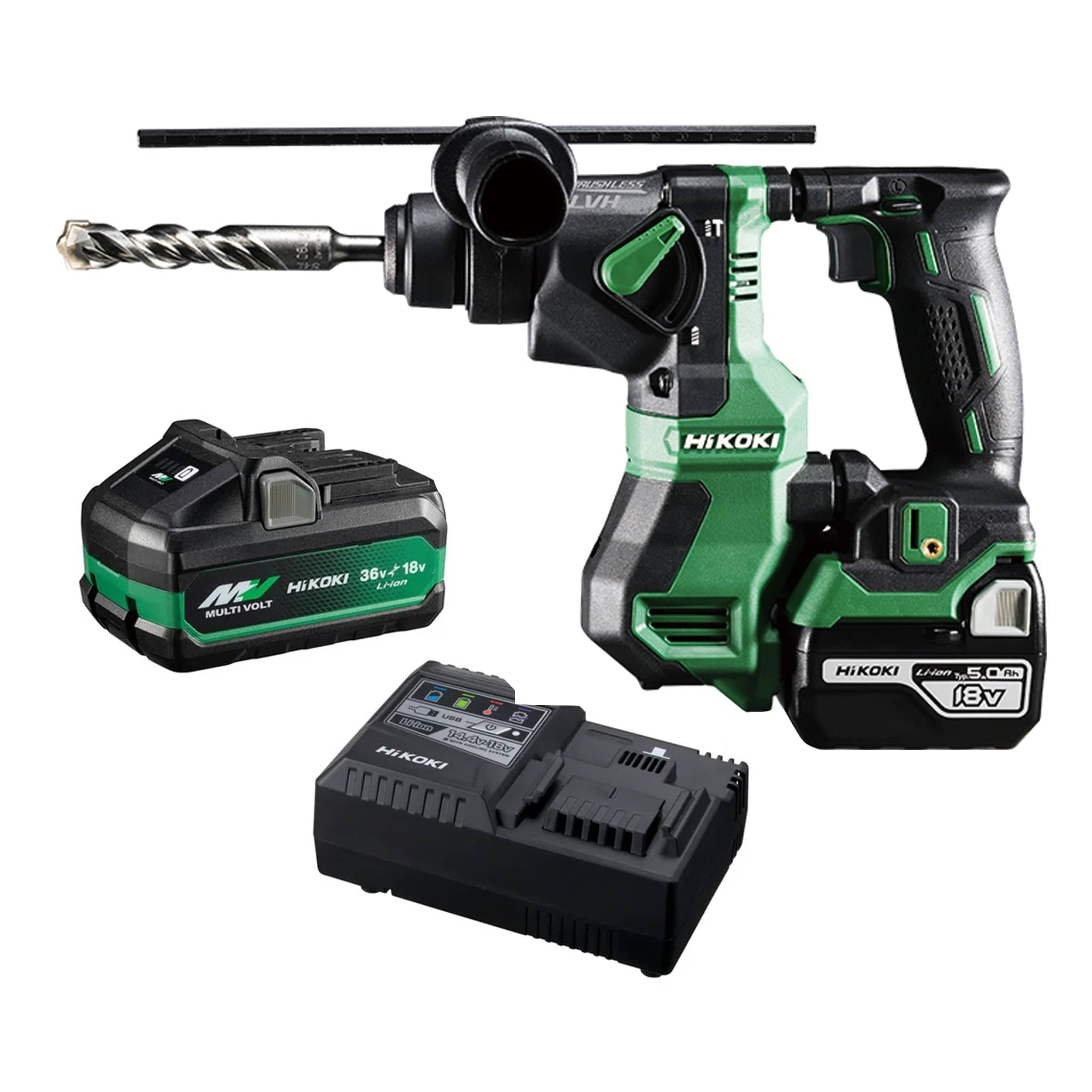 HiKOKI 18V Brushless Cordless Rotary Hammer Kit SDS Plus *Limited Edition* Combo Kit DH18DPA(SP1Z)