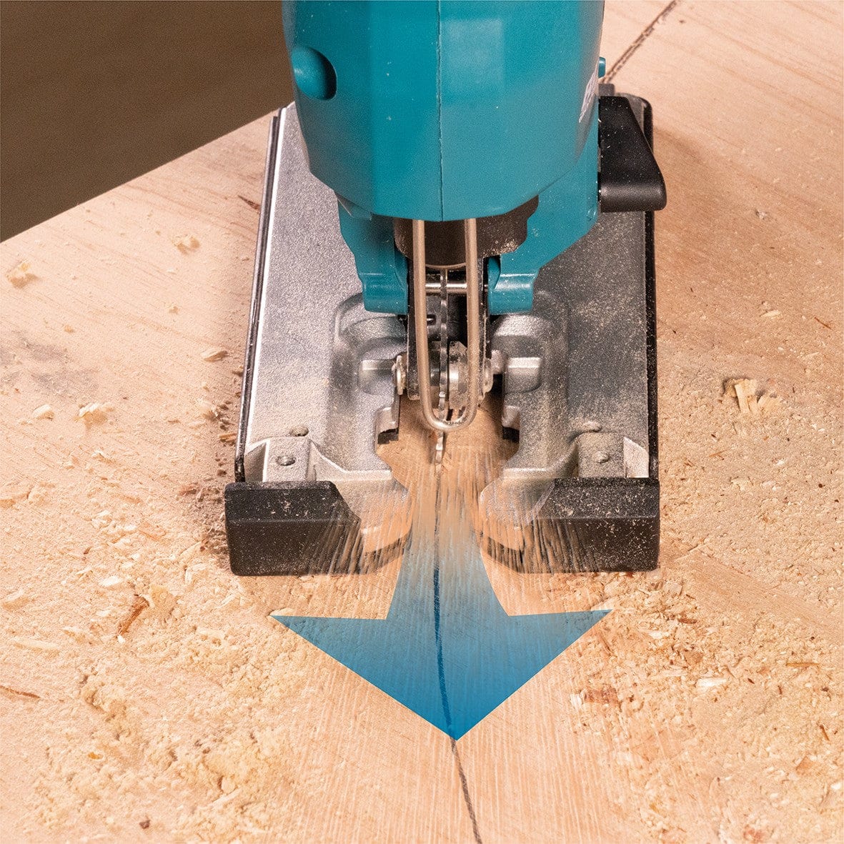 18V Brushless Compact Barrel Handle Jigsaw Bare (Tool Only) DJV185Z by Makita