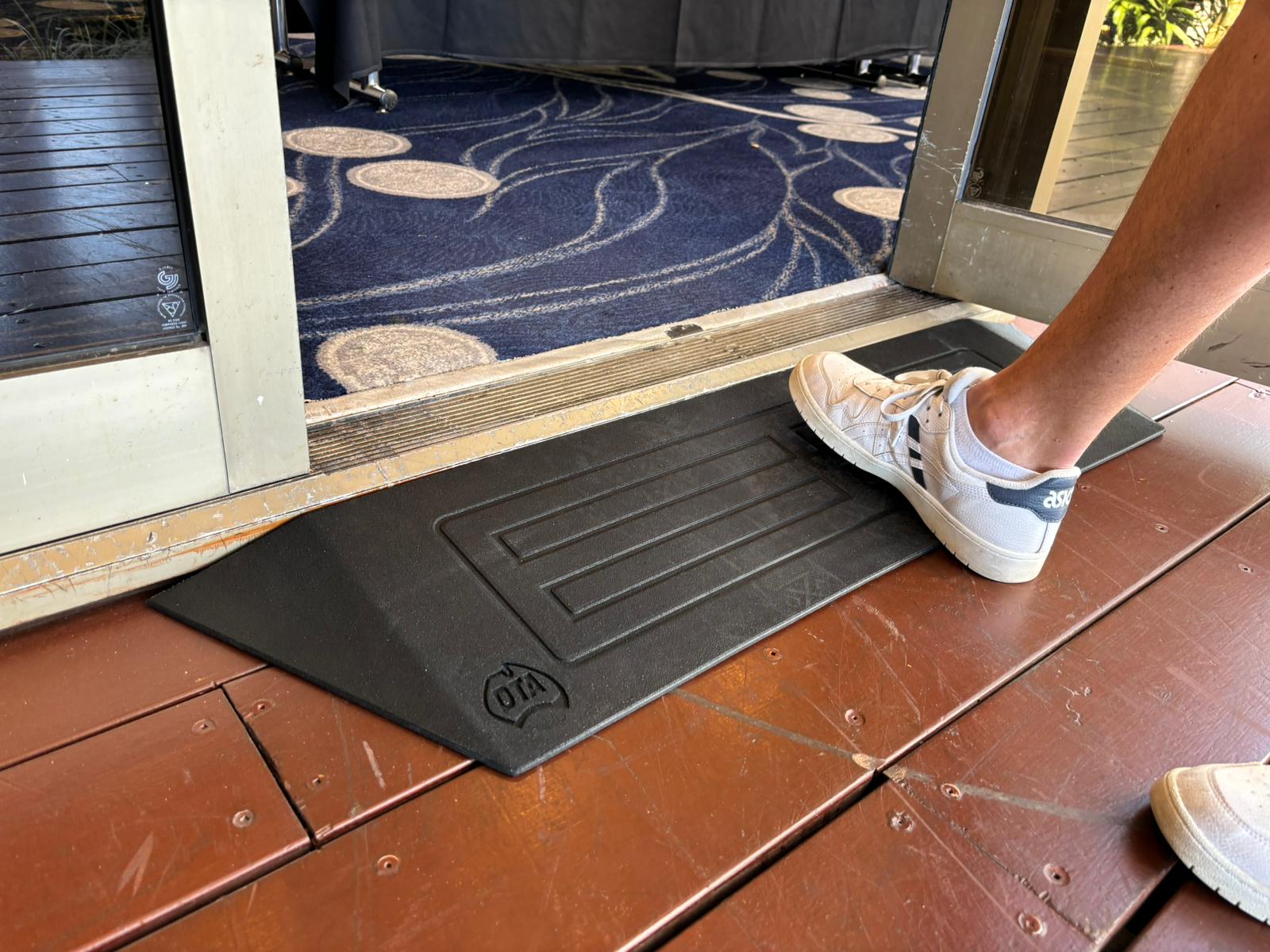 DTA Recycled Rubber Access Ramp 1140mm X 280mm X 35mm DRR35