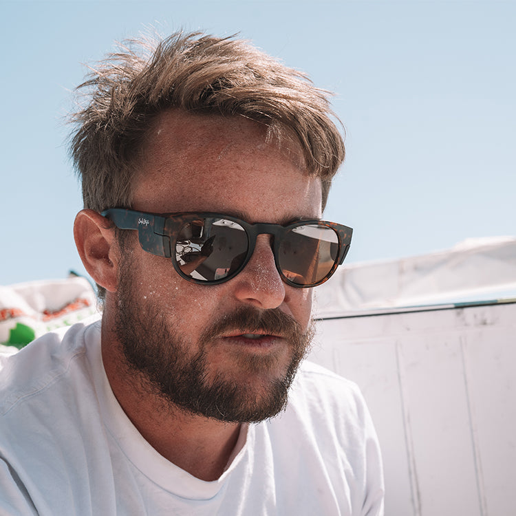 SafeStyle Cruisers Matte Brown Tort Frame Brown Polarised Lens