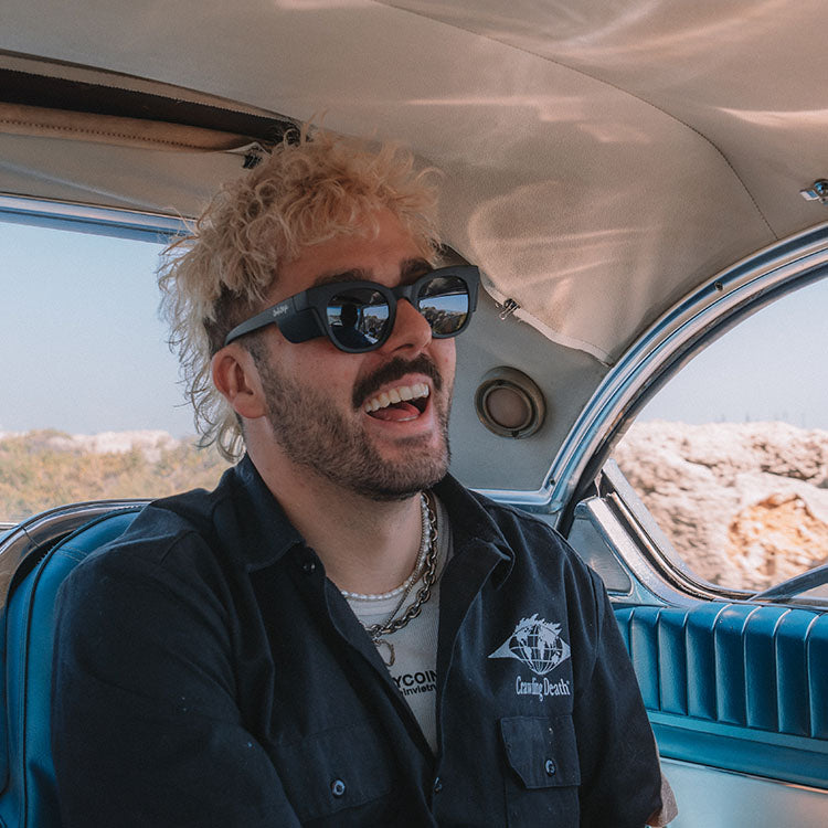 SafeStyle Harps Matte Black Frame Polarised Lens