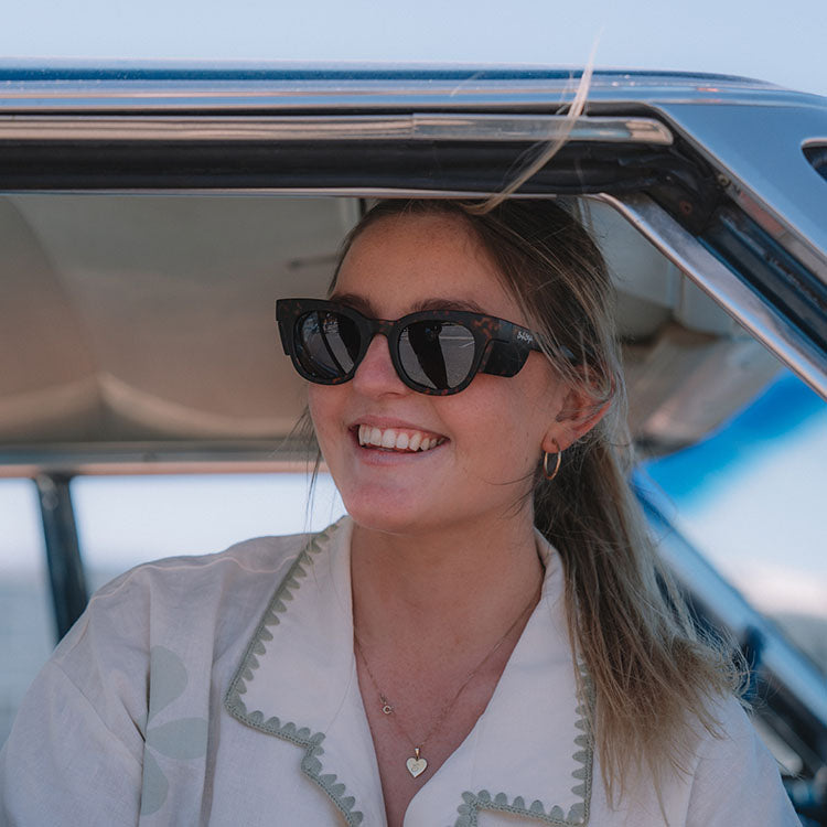 SafeStyle Harps Matte Tort Frame Brown Polarised Lens