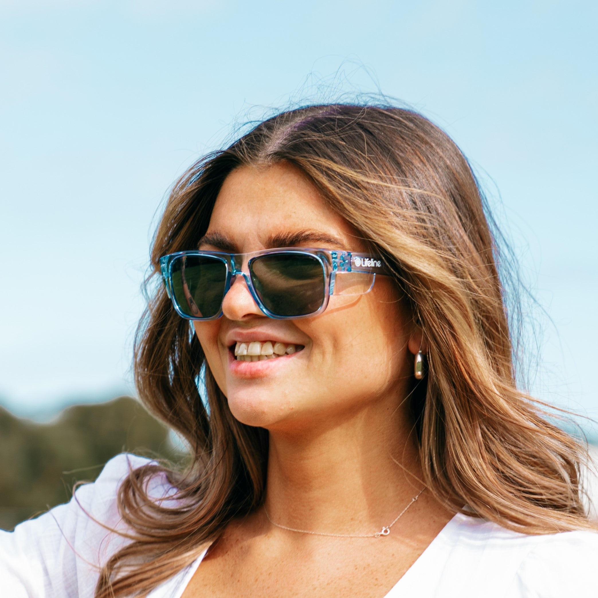 SafeStyle Fusions Blue Frame Polarised Lens