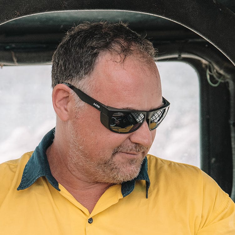 SafeStyle Rapids Matte Black Frame Tinted Lens