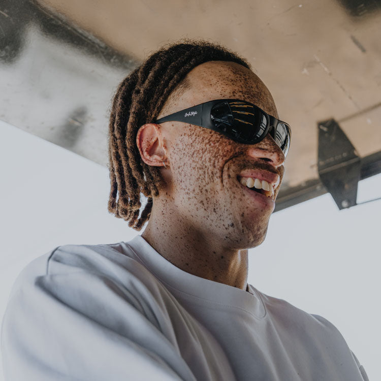 SafeStyle Sonics Matte Black Frame Polarised Lens