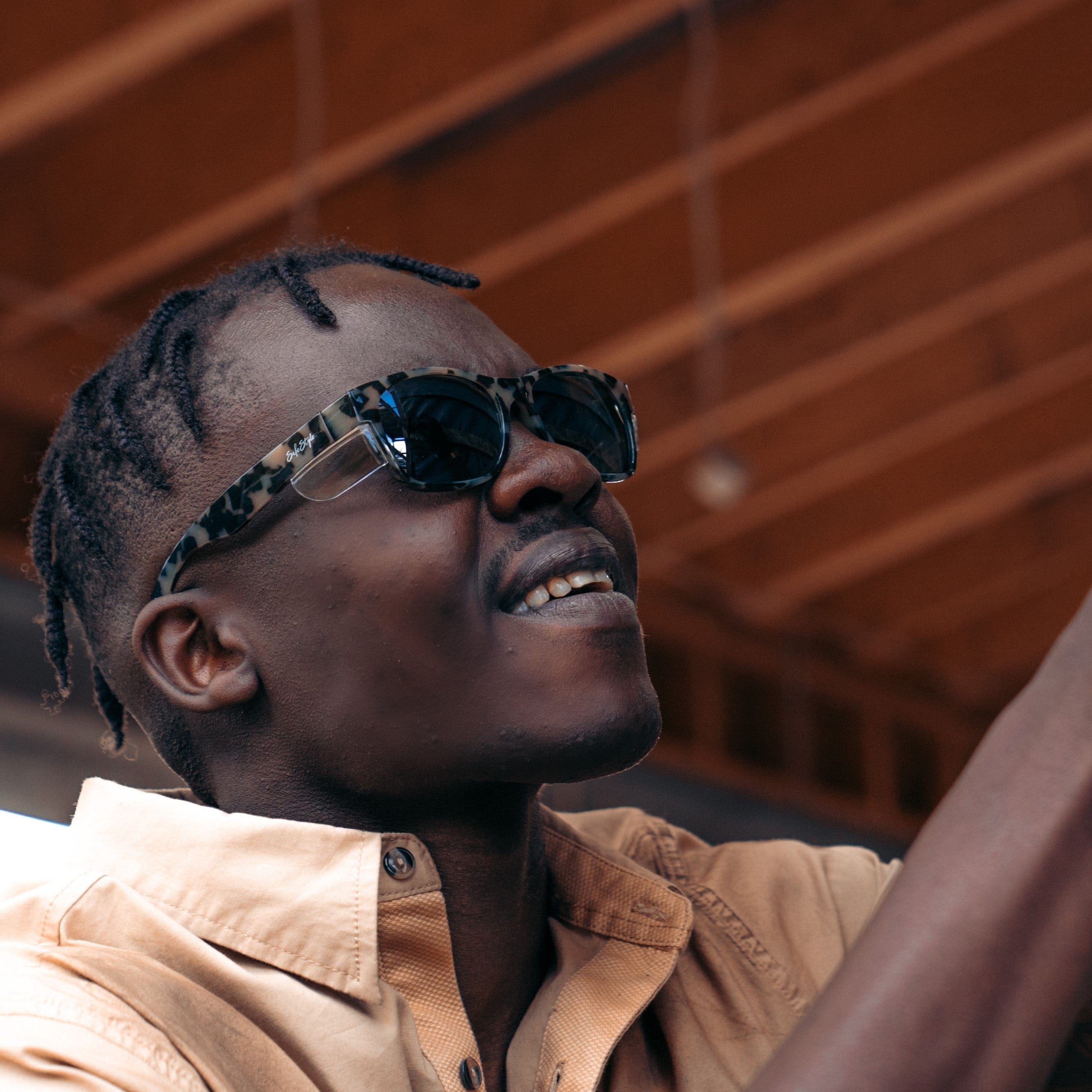 SafeStyle Classics Milky Tort Frame Polarised Lens