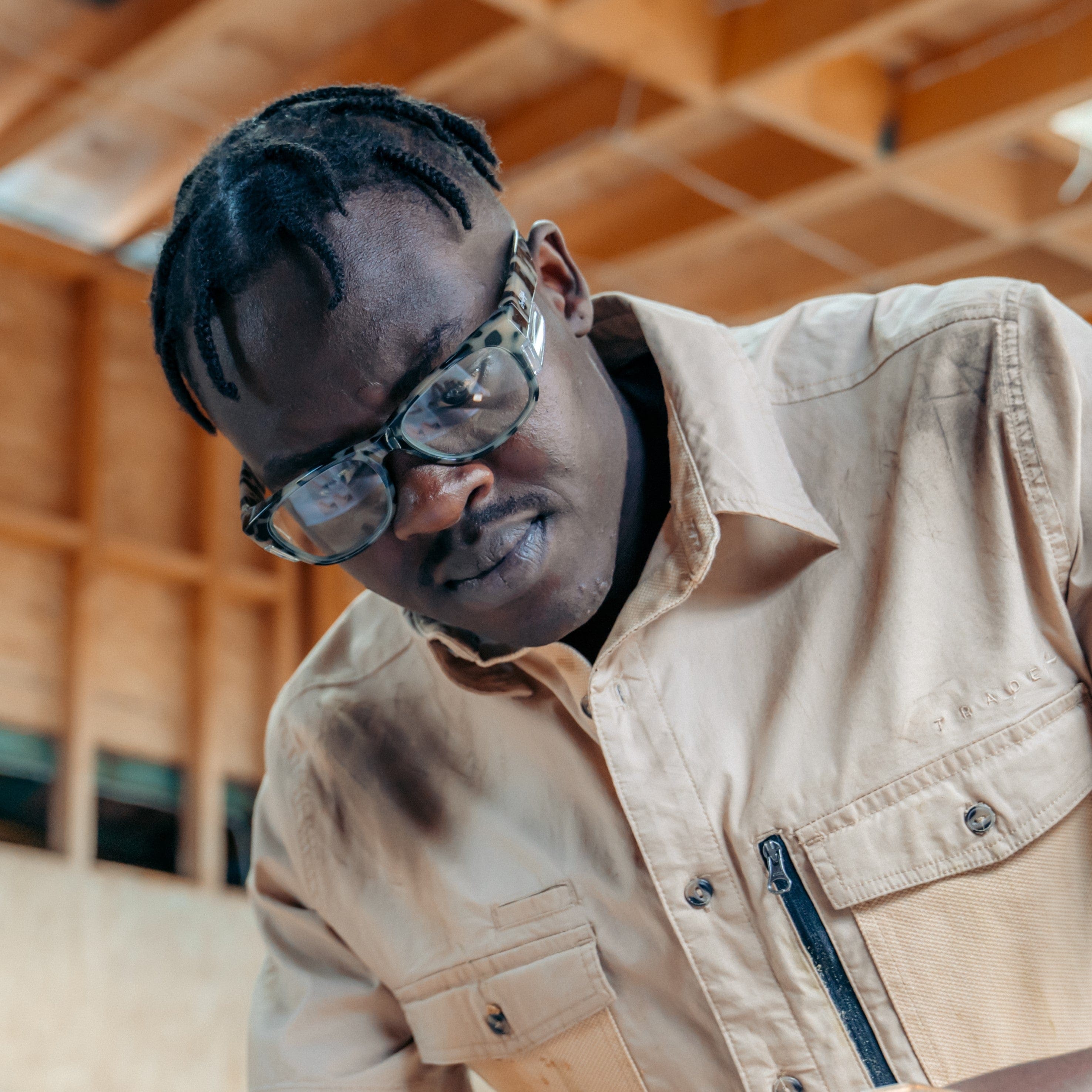 SafeStyle Classics Milky Tort Frame Clear Lens