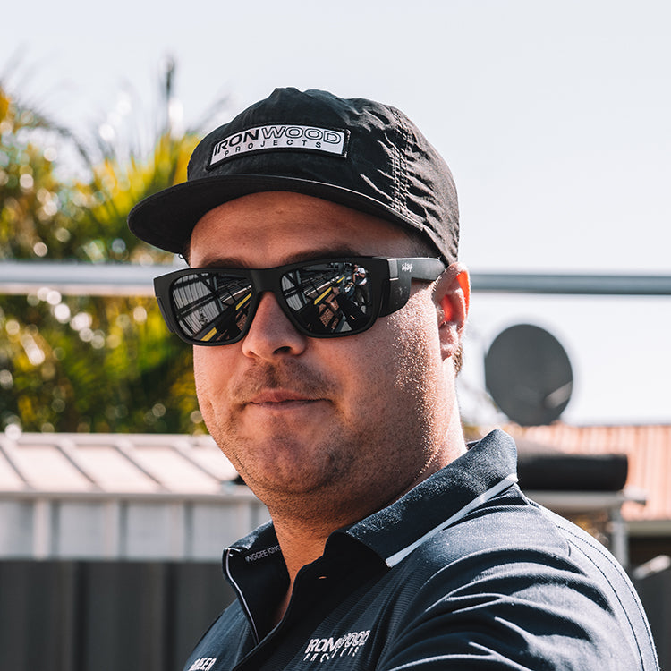 SafeStyle Fusions XL Matte Black Frame Polarised Lens