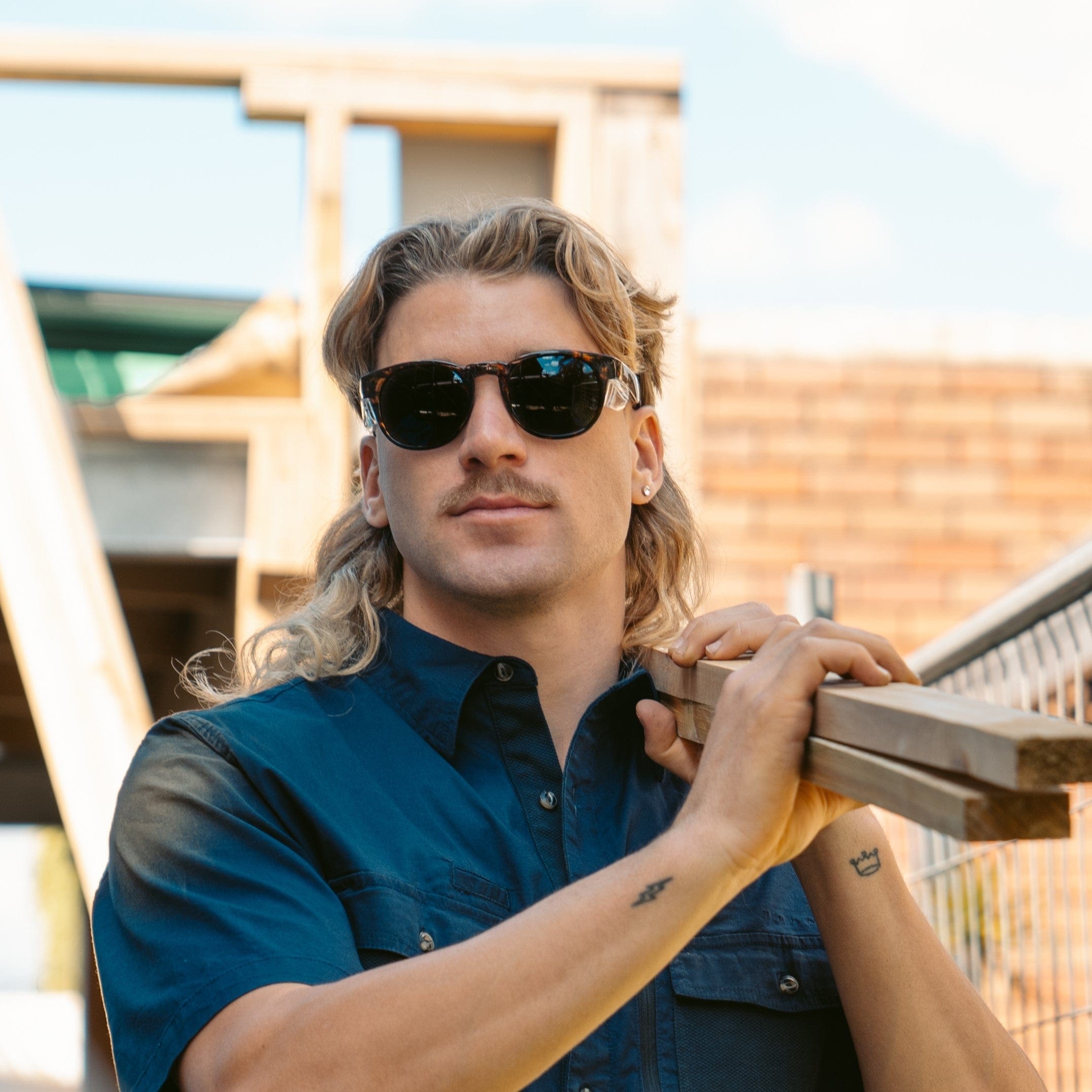 SafeStyle Cruisers Brown Tort Frame Polarised Lens