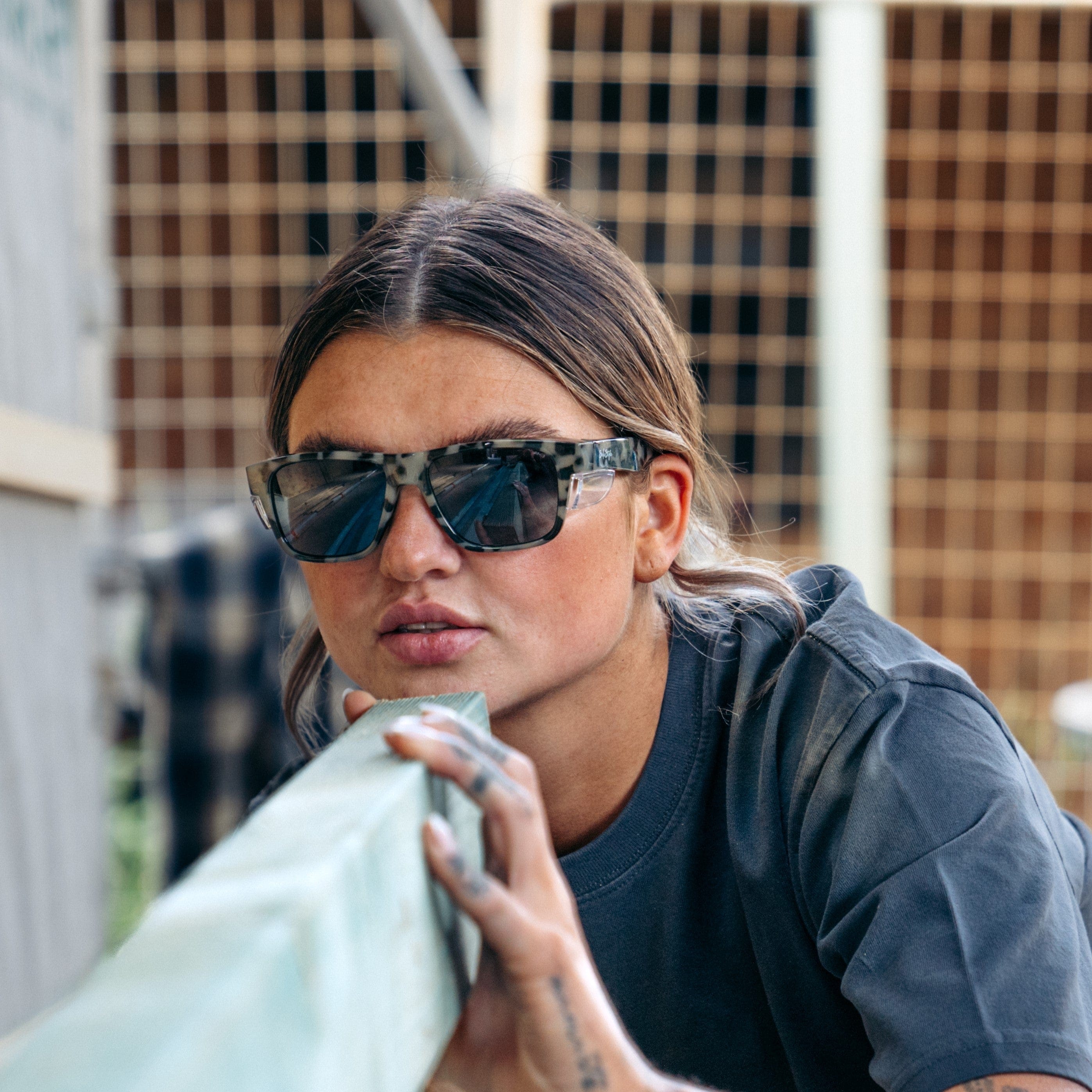 SafeStyle Fusions Milky Tort Frame Polarised Lens