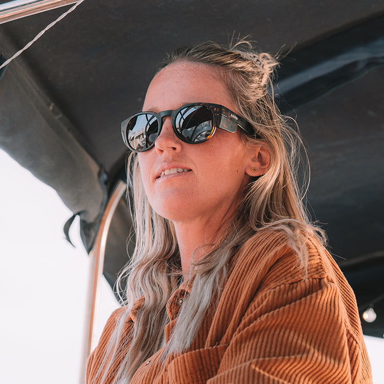 SafeStyle Cruisers Matte Brown Tort Frame Brown Polarised Lens