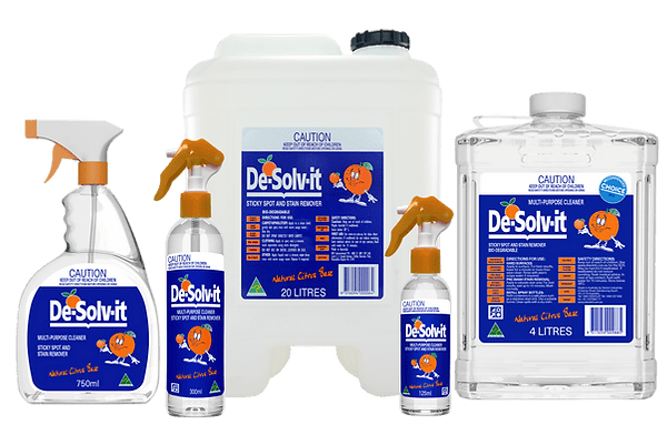 De-Solv-it Multi-Purpose Cleaner, Sticky Spot & Stain Remover Natural Citrus Base by De-Solv-It