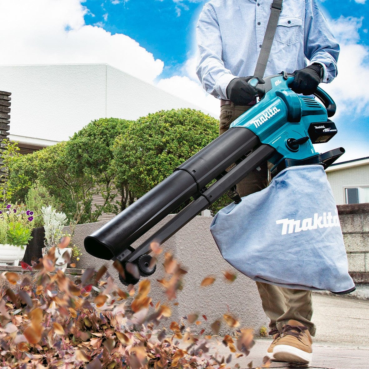 Makita 18V Brushless Blower Vacuum Bare (Tool Only) DUB187Z