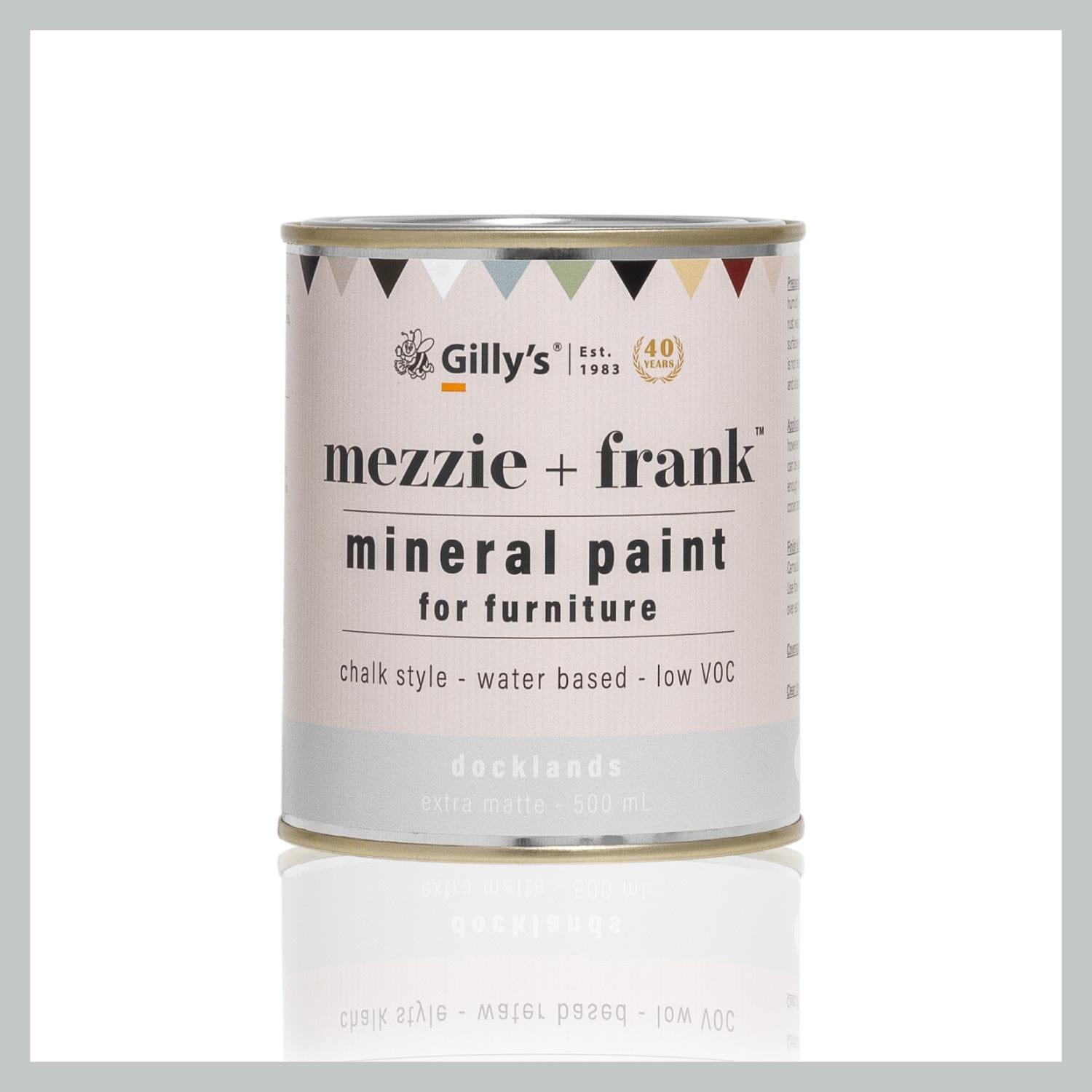Mezzie + Frank Chalk Style Mineral Paint by Gilly's