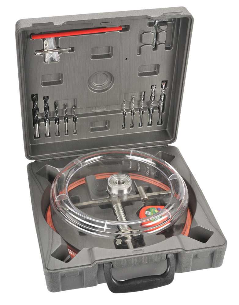 Dymaxion Adjustable Hole Saw 40mm to 220mm with Dust Shroud AHS220K