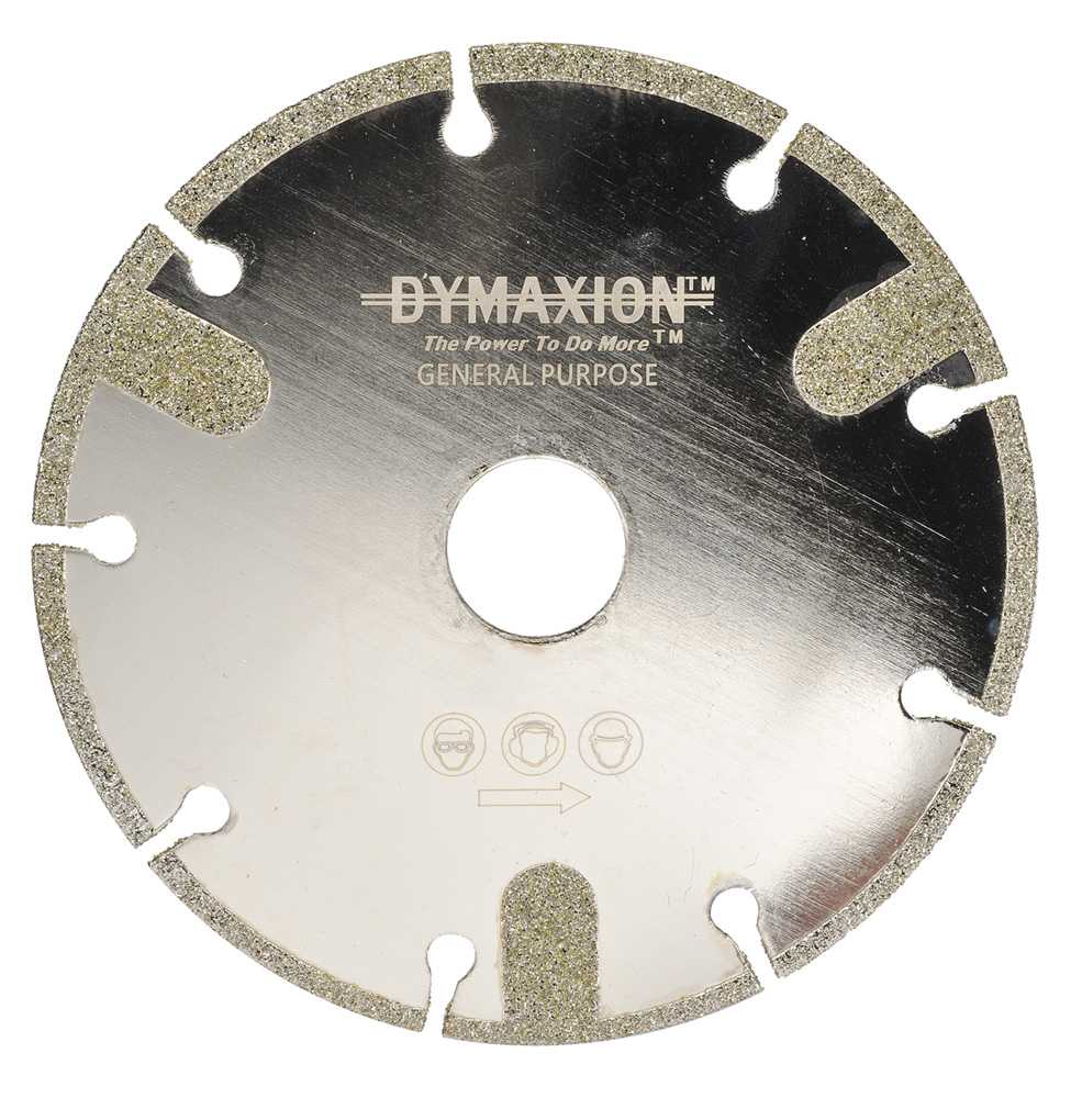 Diamond Blade, Electroplated Segmented Rim by Dymaxion